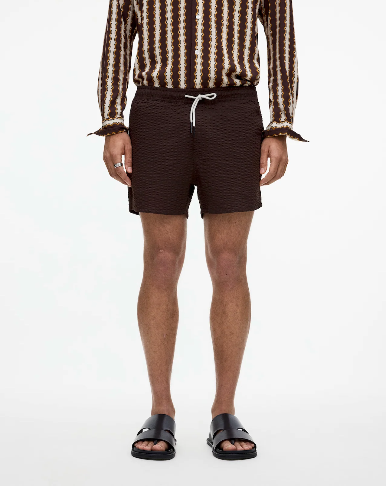Espresso Calo Swim Shorts - Image 3