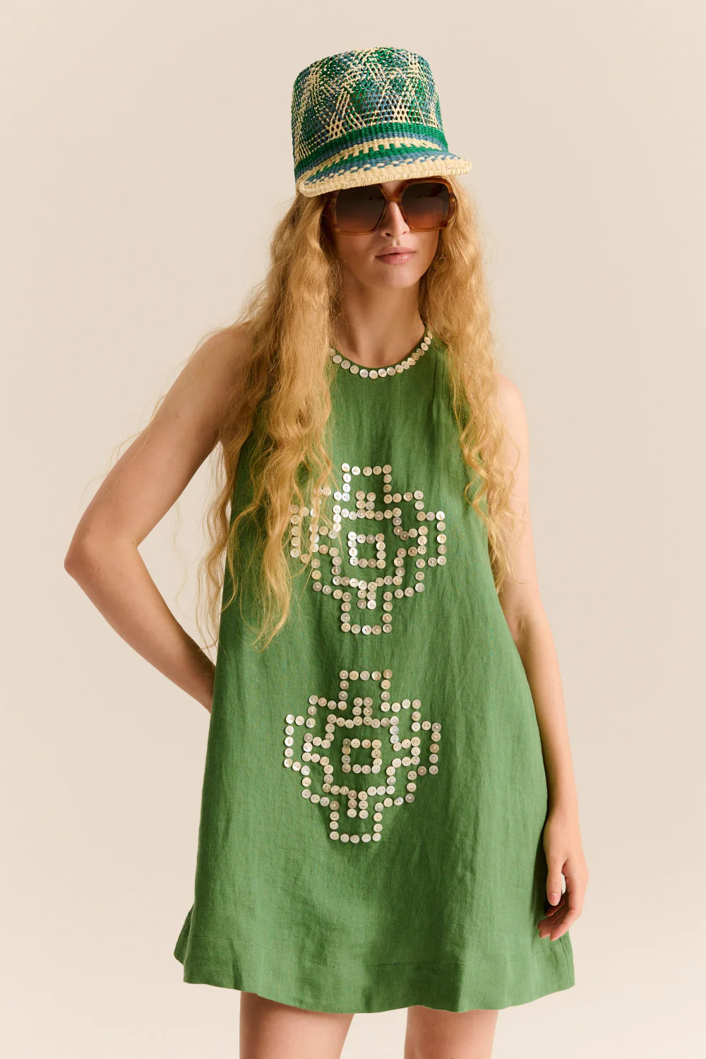 Eva Dress Green Leaf