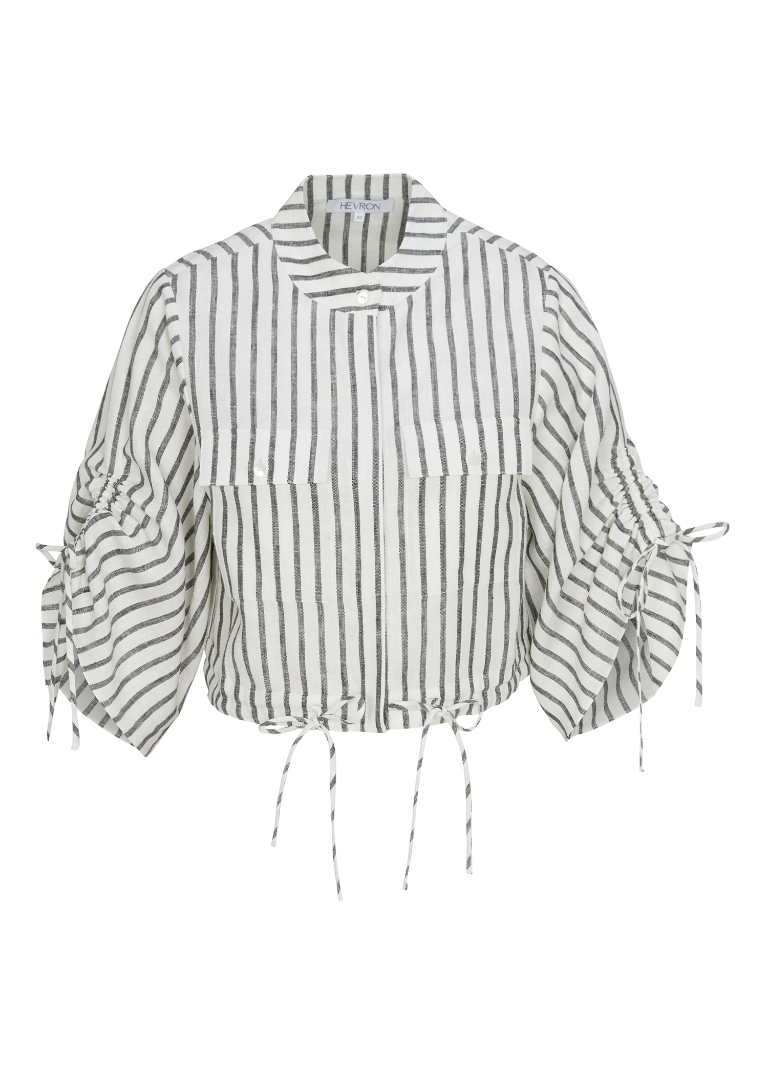 Eva Top Black Stripe