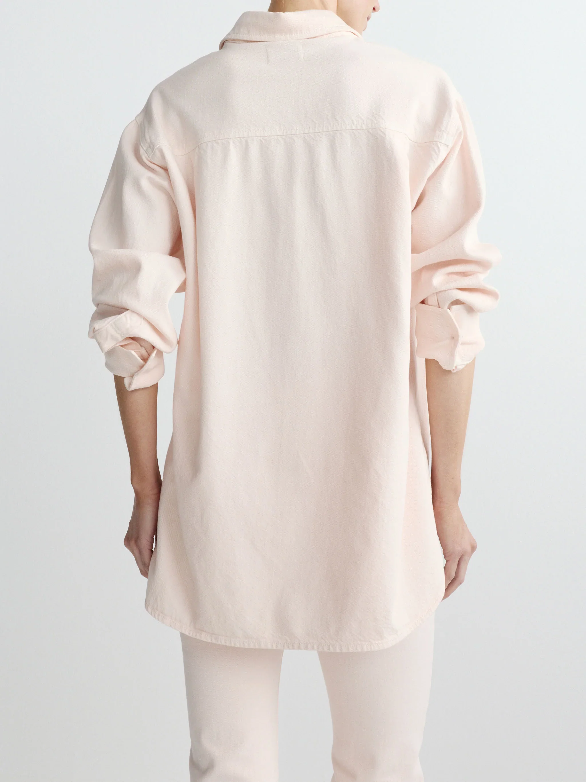 Faye Oversized Shirt Ballet Aura - Image 2
