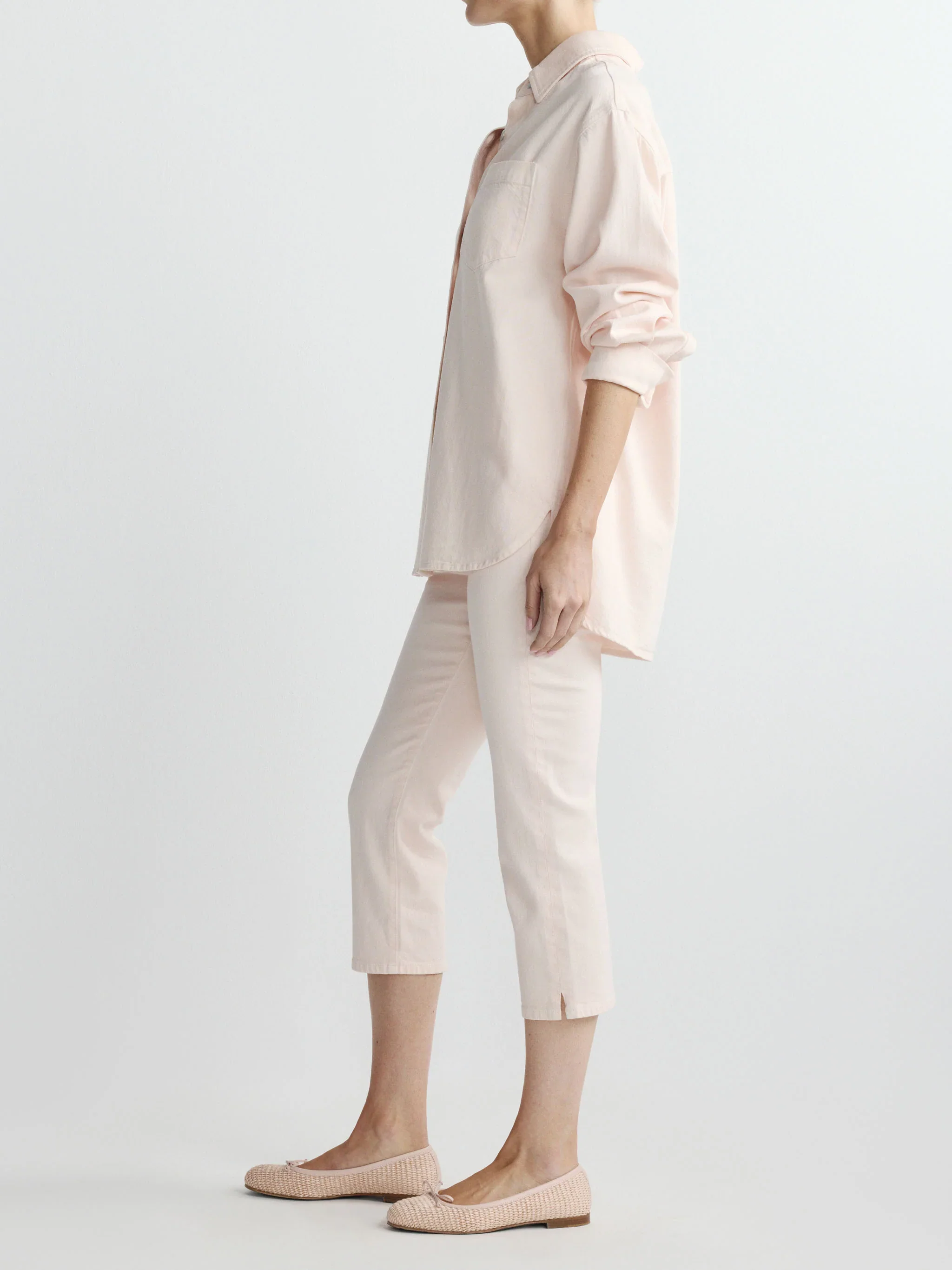 Faye Oversized Shirt Ballet Aura - Image 3