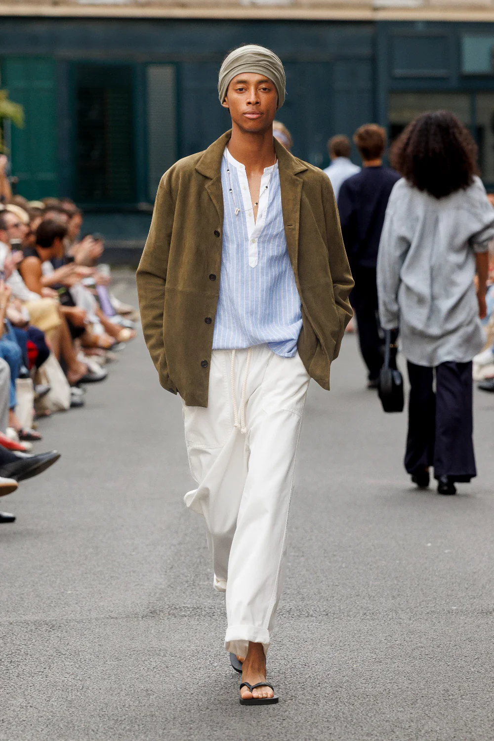 Ferry White Cotton Twill