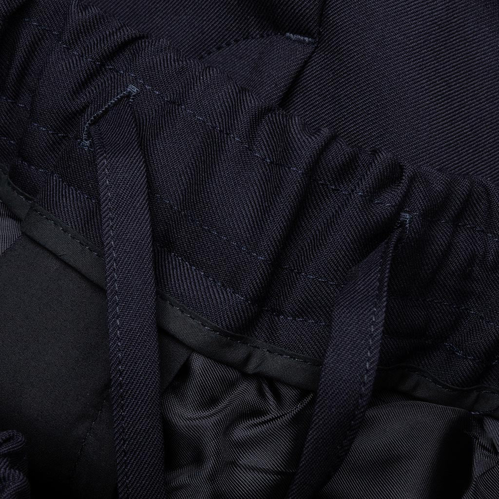 Fine Wool Tailoring Gabardine Navy - Image 5