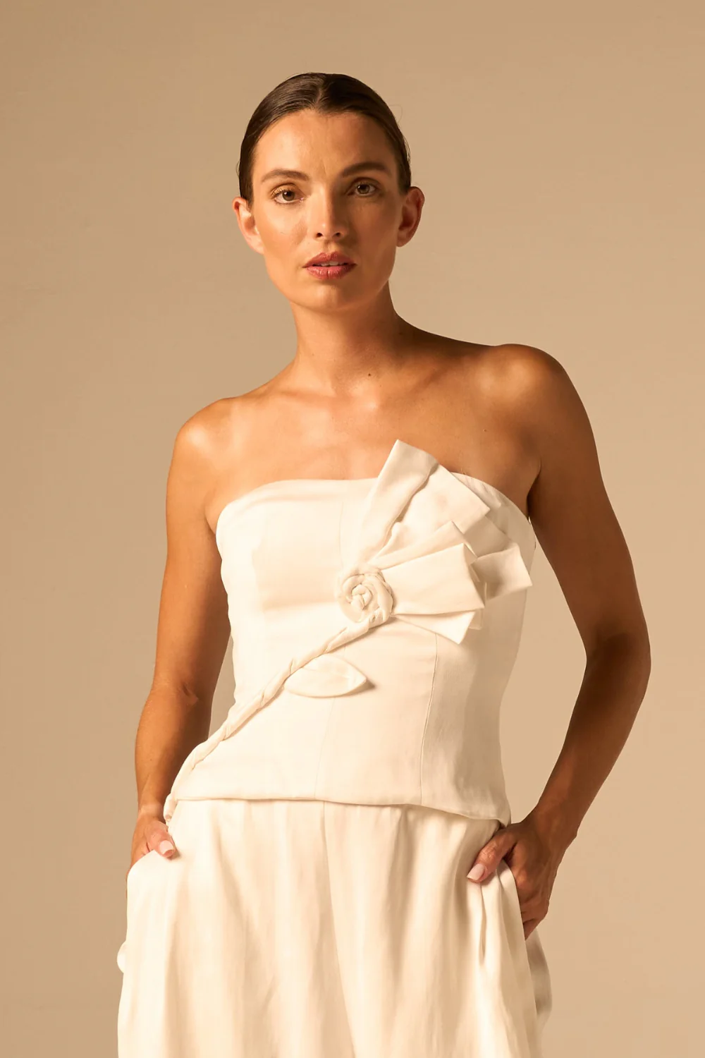 Florence Top White