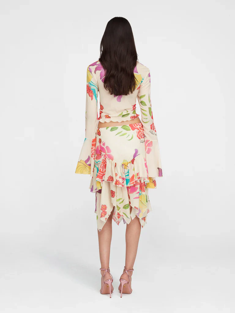 Flores Viscose Blouse - Image 3
