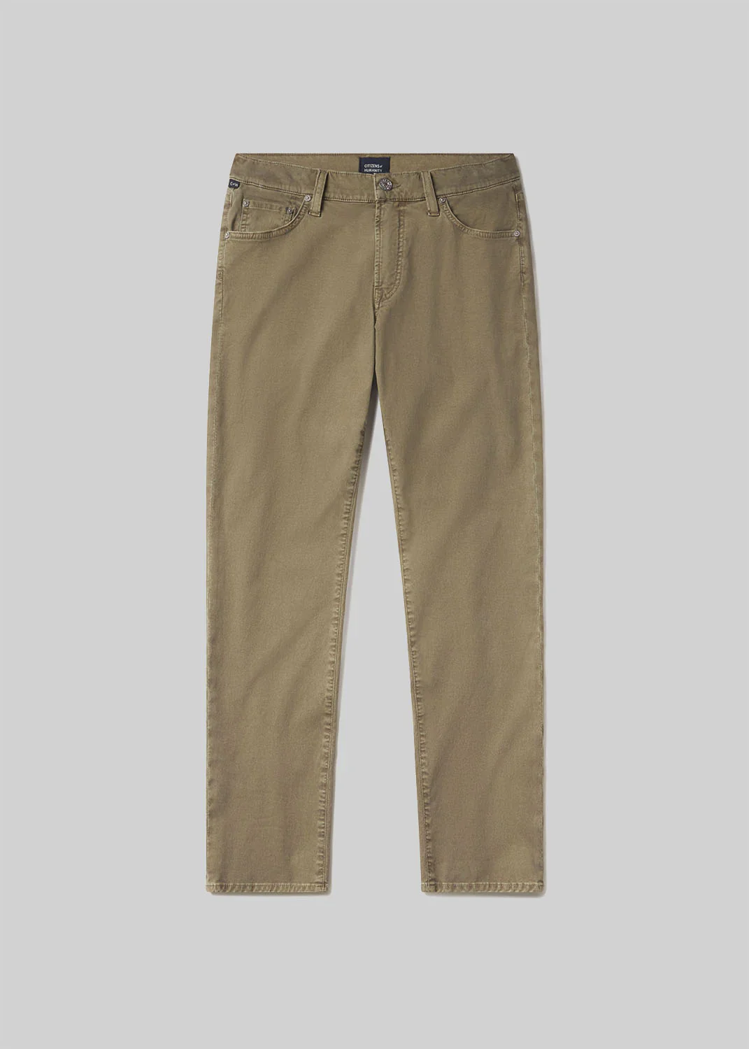 Gage Jeans in Italian Canvas Dark Khaki (Final Sale) - Image 7