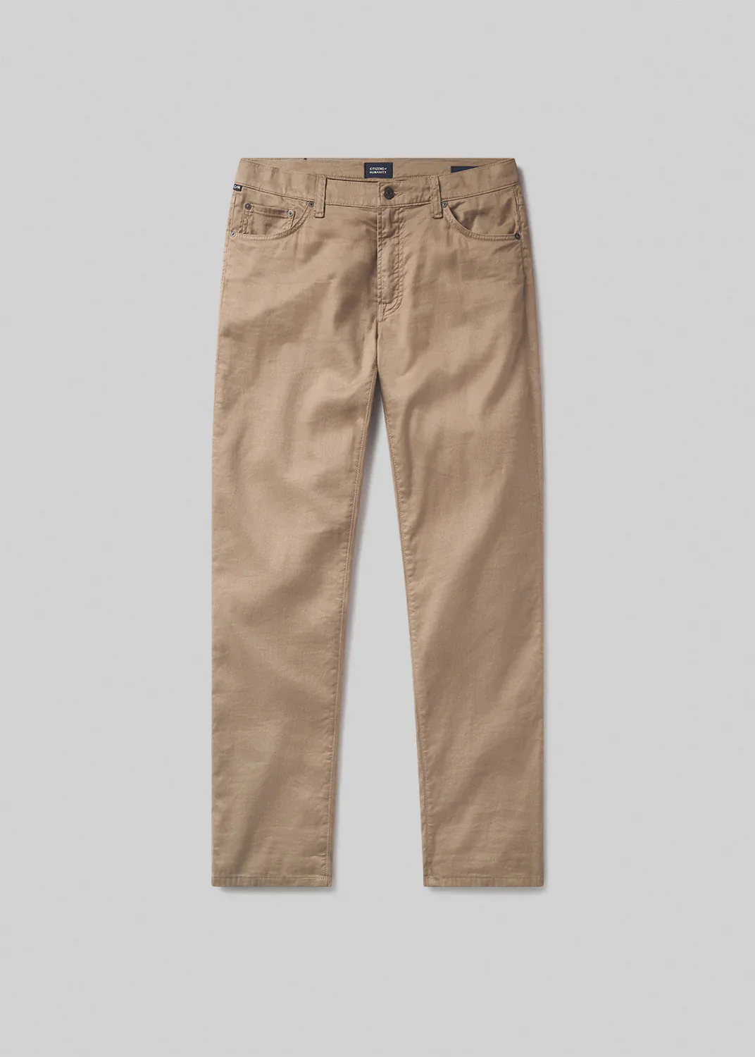 Gage Slim Straight Stretch Linen Dune (Final Sale) - Image 5
