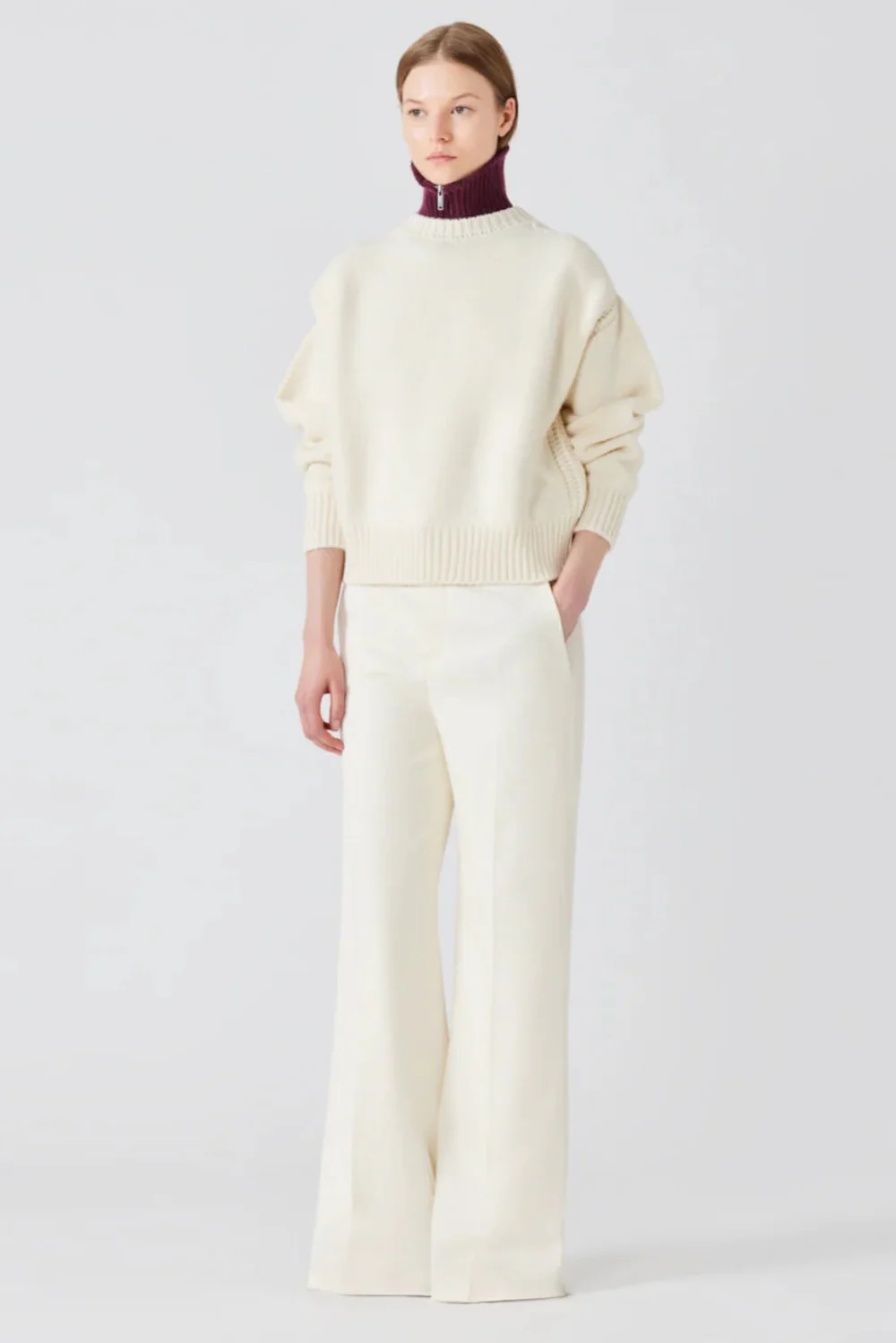 Giada Round Neck Chunky Sweater