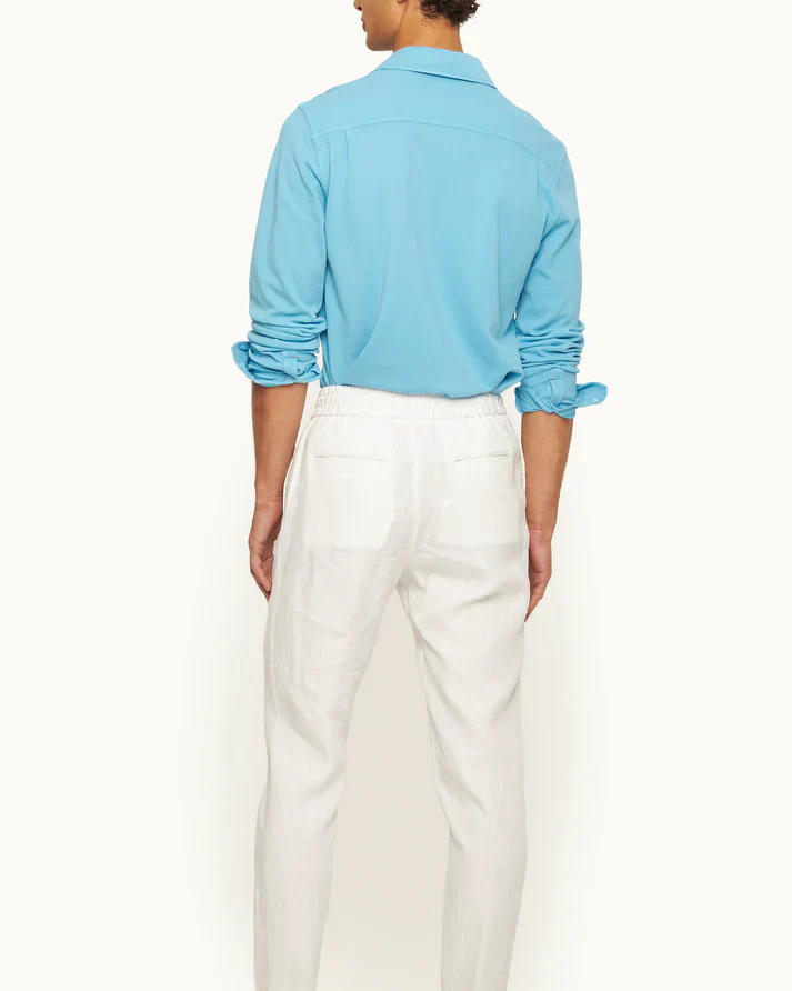 Giles Pique California Blue (Final Sale) - Image 2