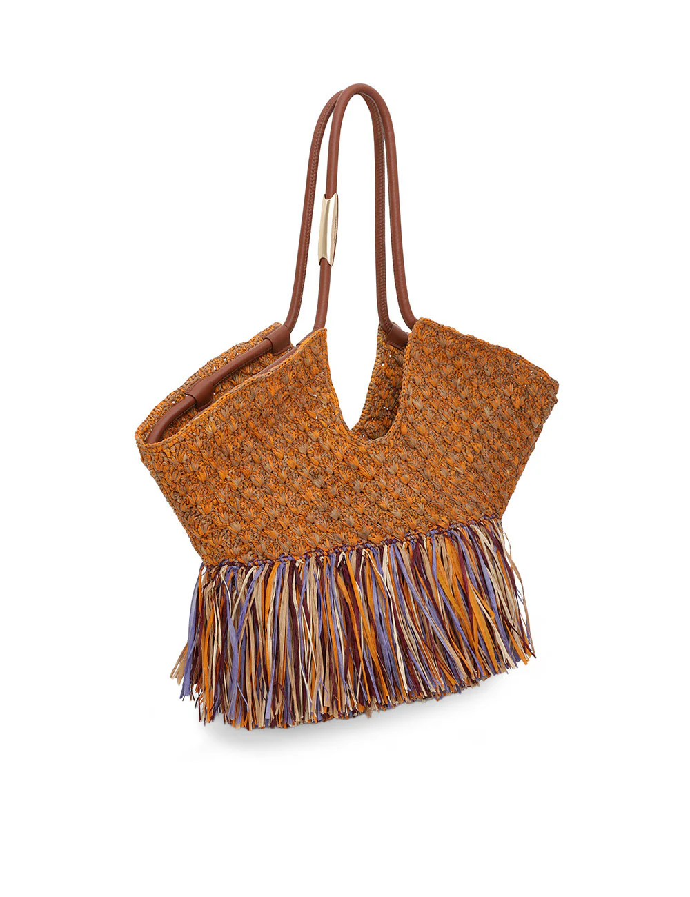 Goldentime Medium Fringe Tote - Image 2