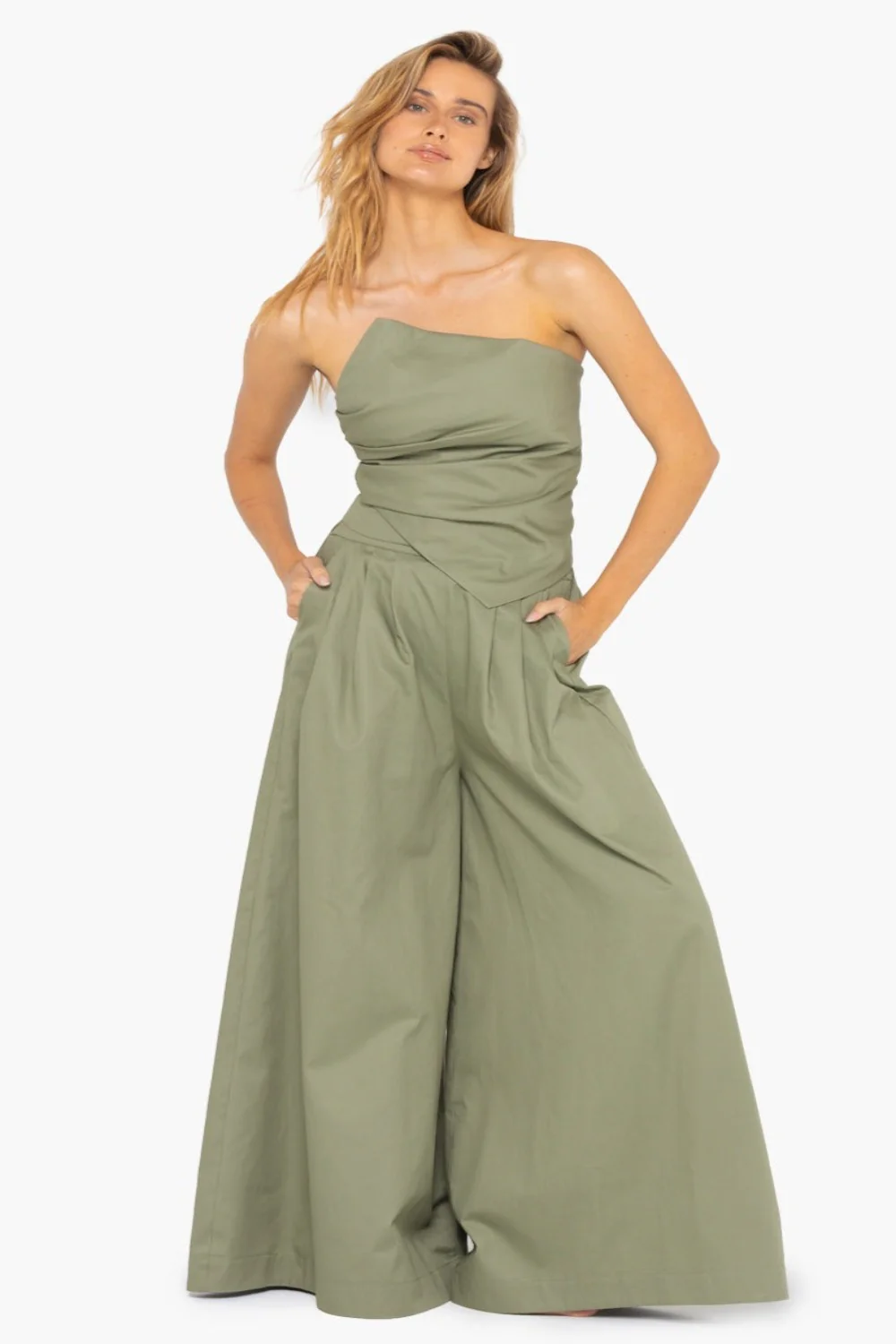 Harper Pant Army Green (Final Sale)