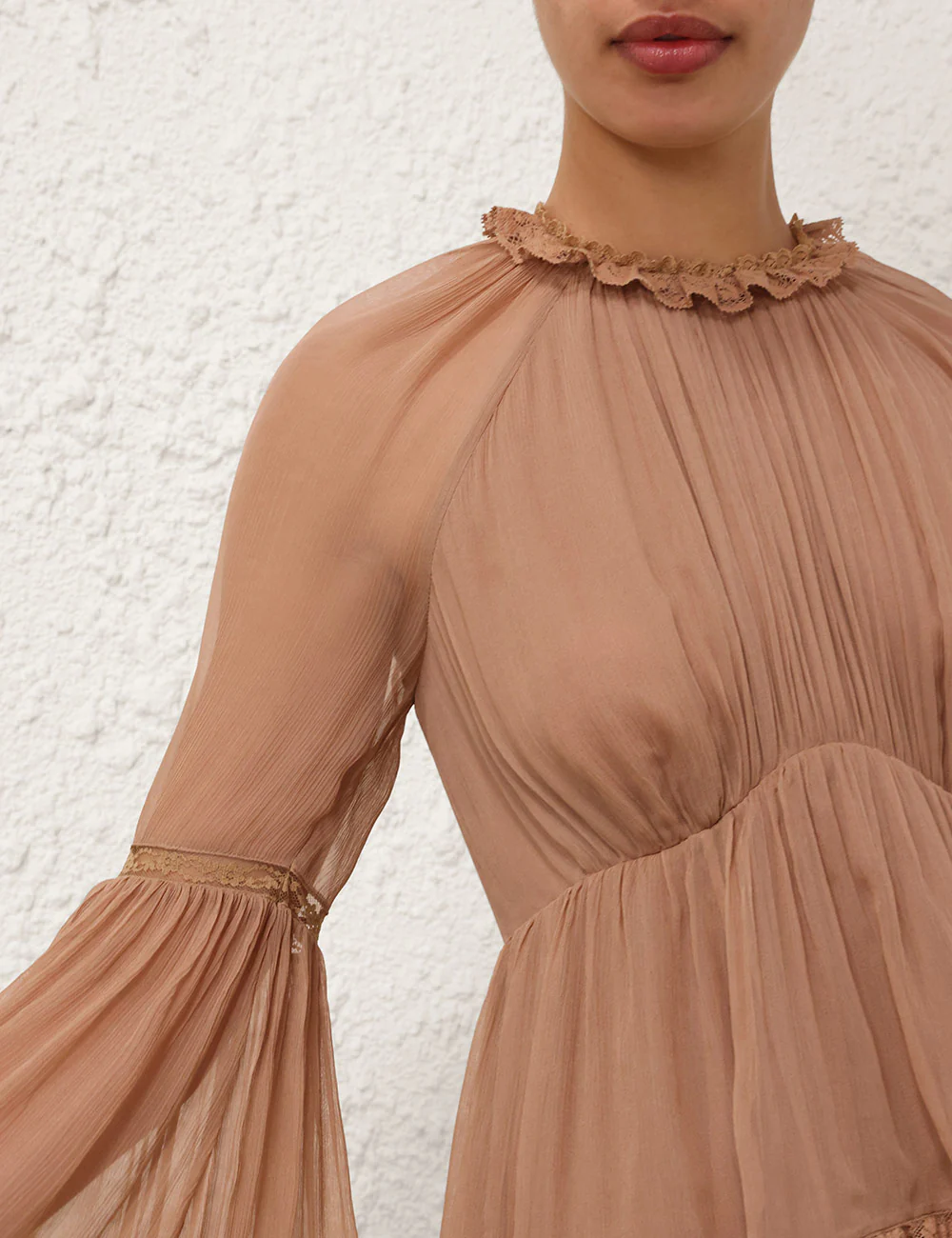 Hypnotic Peplum Flutter Dress - Image 4