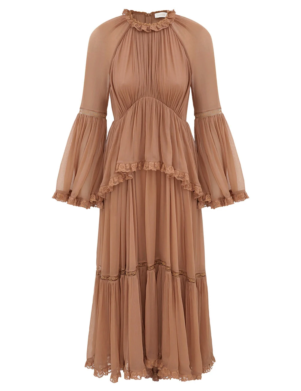 Hypnotic Peplum Flutter Dress - Image 7