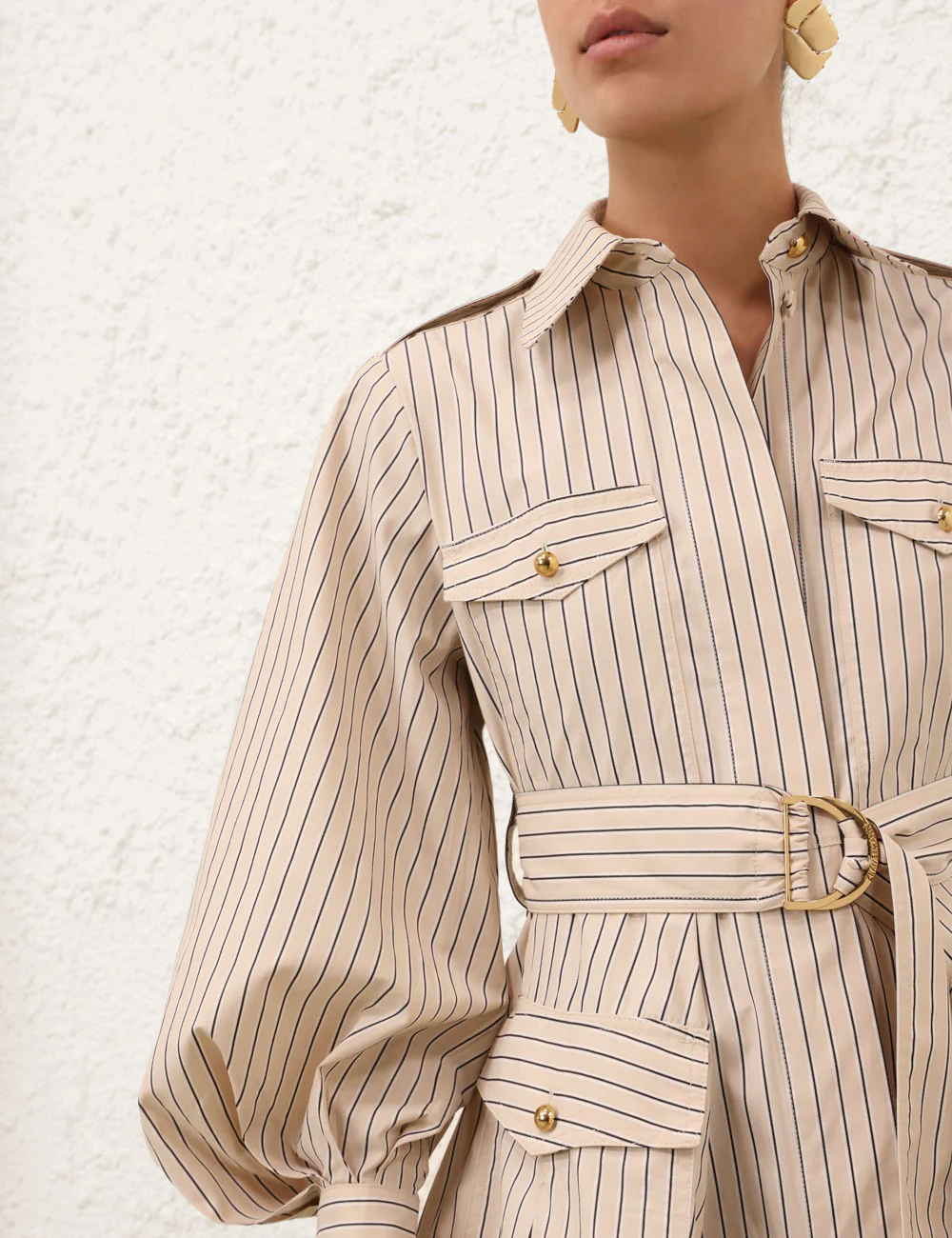 Memento Utility Mini Dress - Image 3