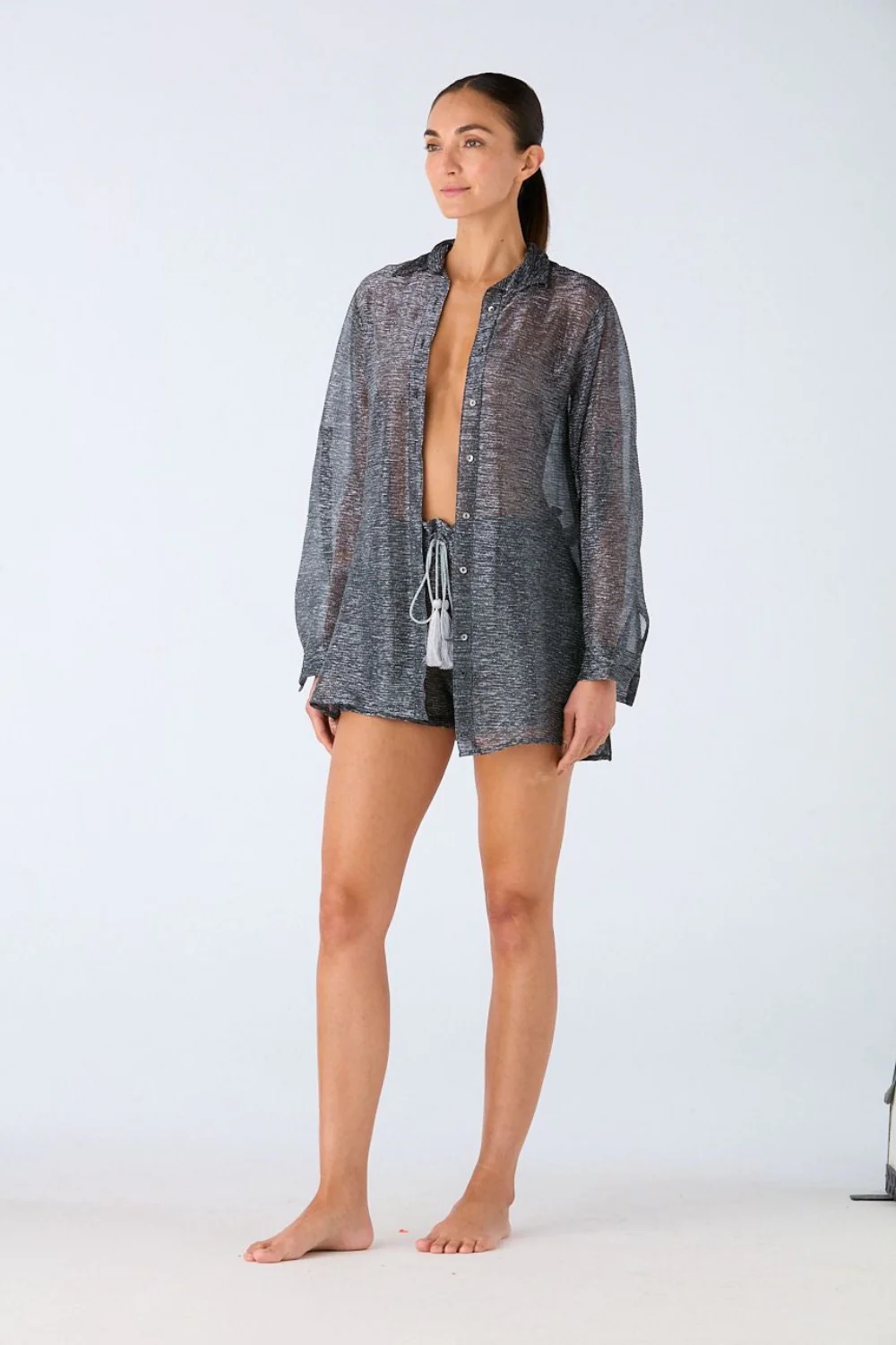 Irene Shorts Dua Lipa Black