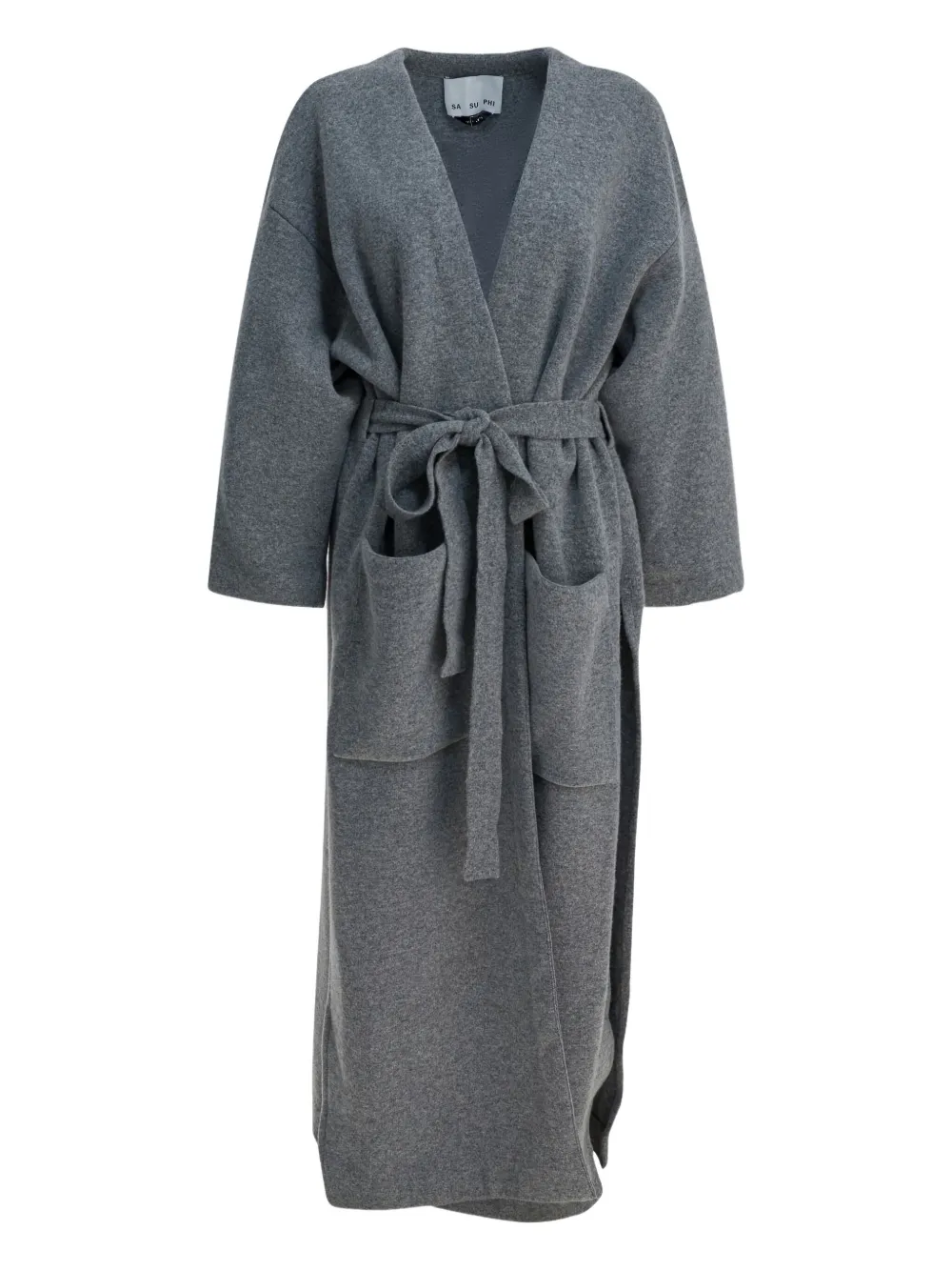 Isabella Kimono Coat Grey