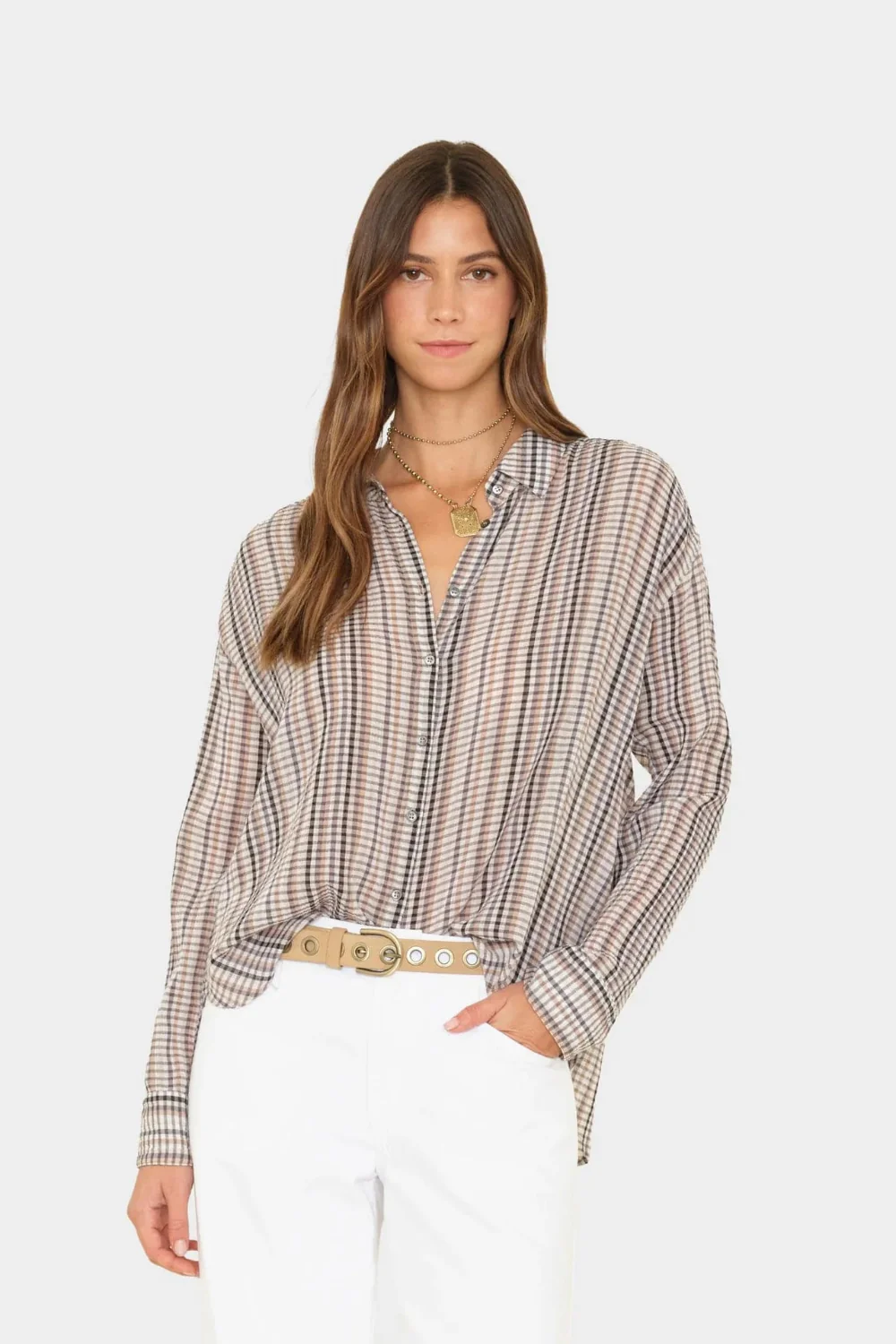 Jace Shirt Coco Shell