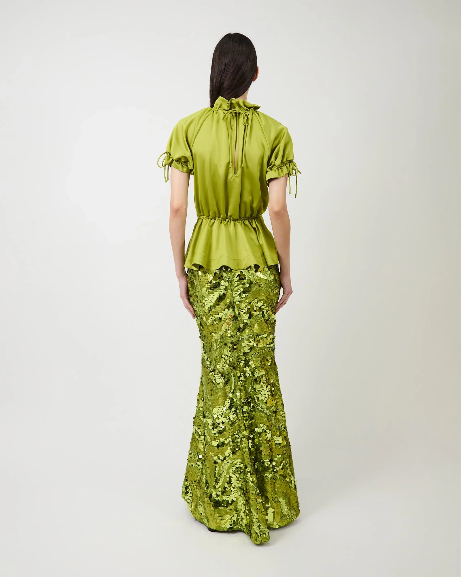 Rosalina Satin Blouse - Image 4