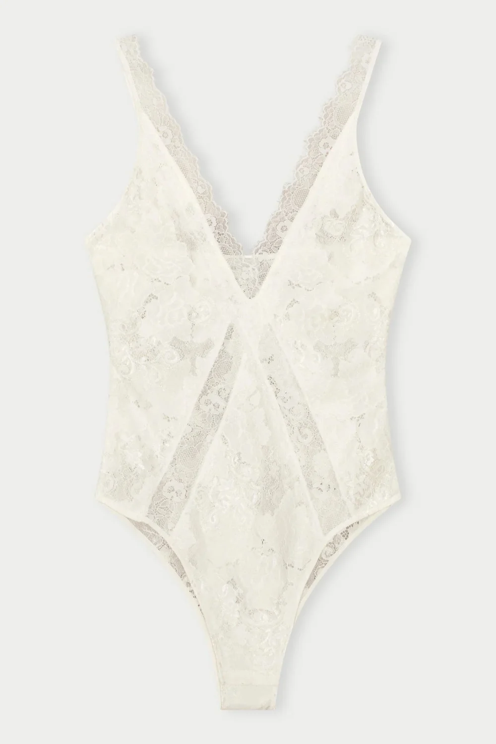 Johannes Bodystocking Off White