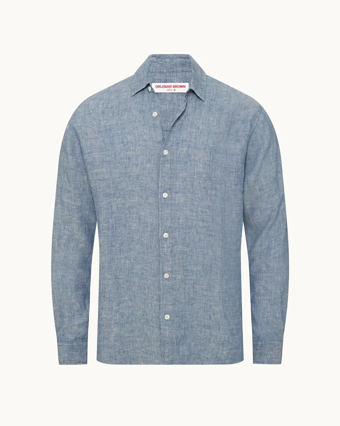 Justin Chambray Light Bergamo Blue - Image 2
