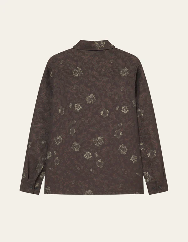 Kaleb Flower Jacquard Overshirt - Image 5