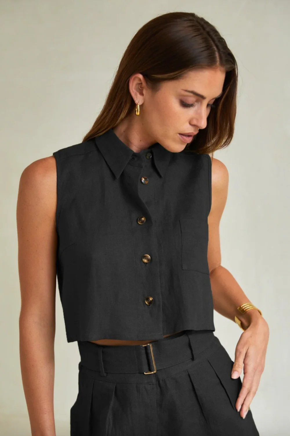 Katja Top Black