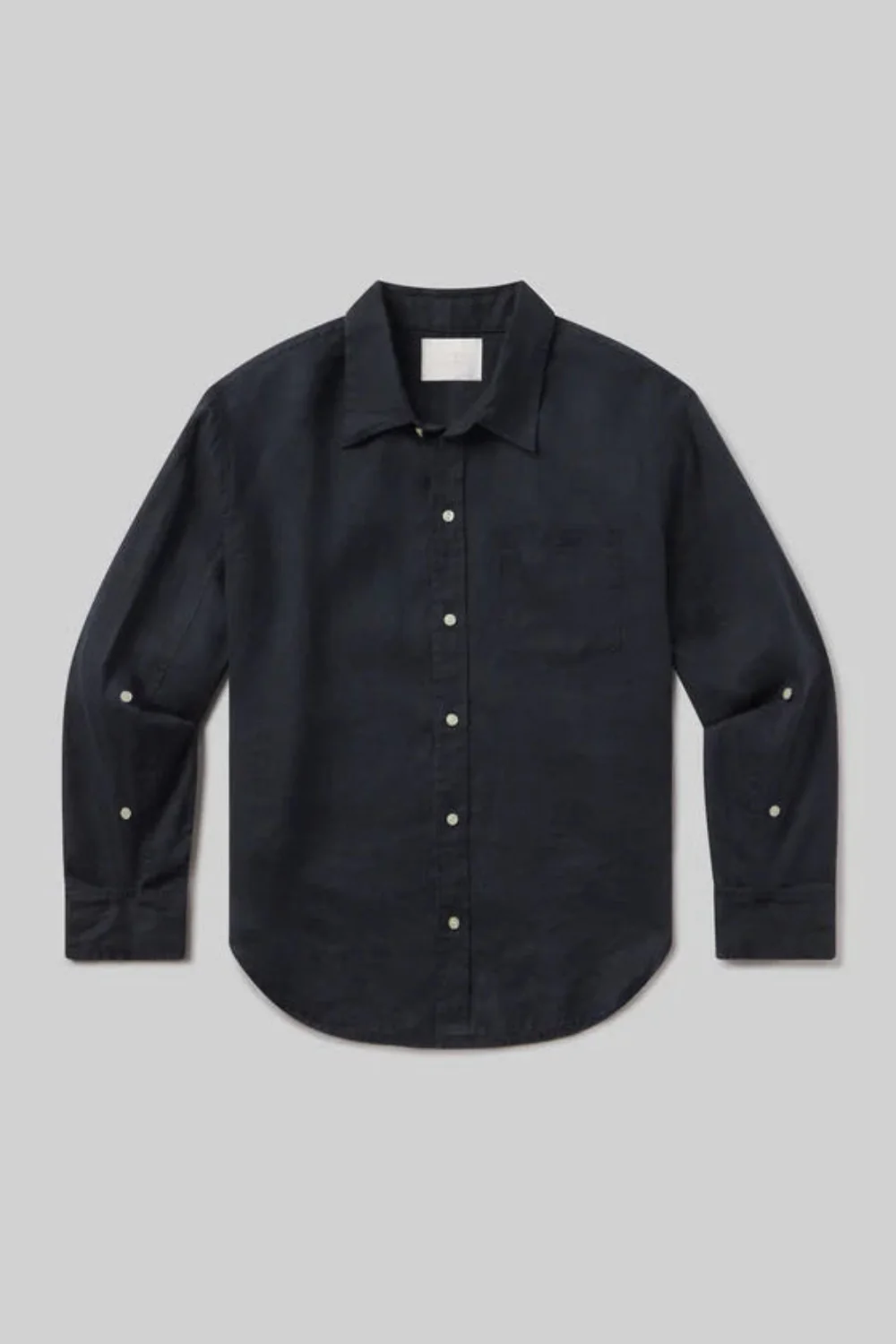 Kayla Shrunken Shirt True Navy