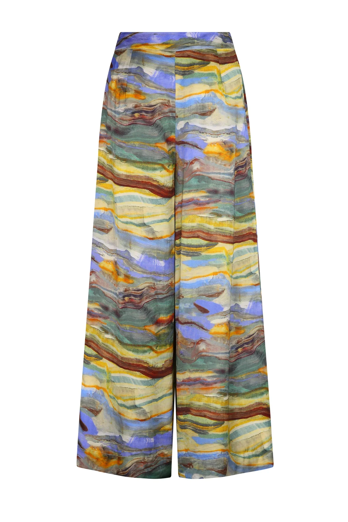 Palazzo Pant Emerald Marble - Image 4