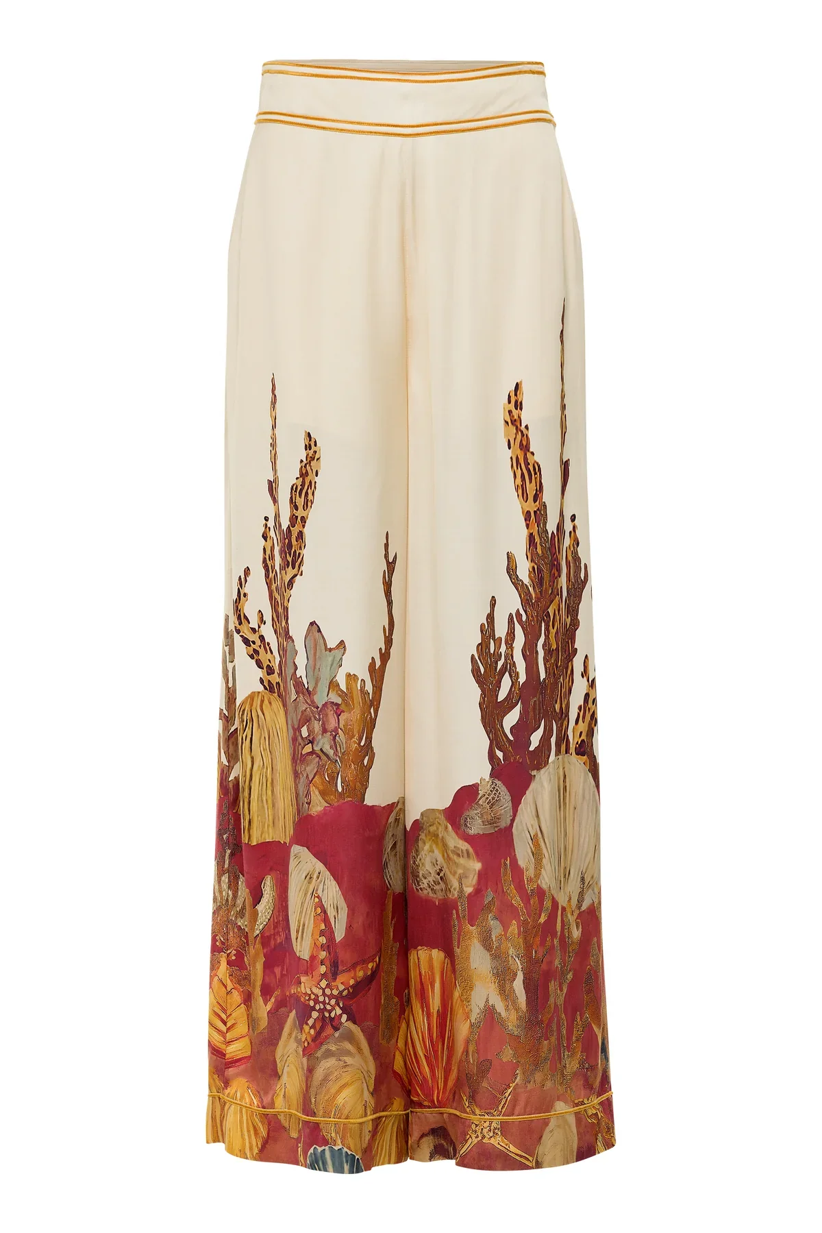 Palazzo Pant Ocean Floor Cream (Final Sale) - Image 4