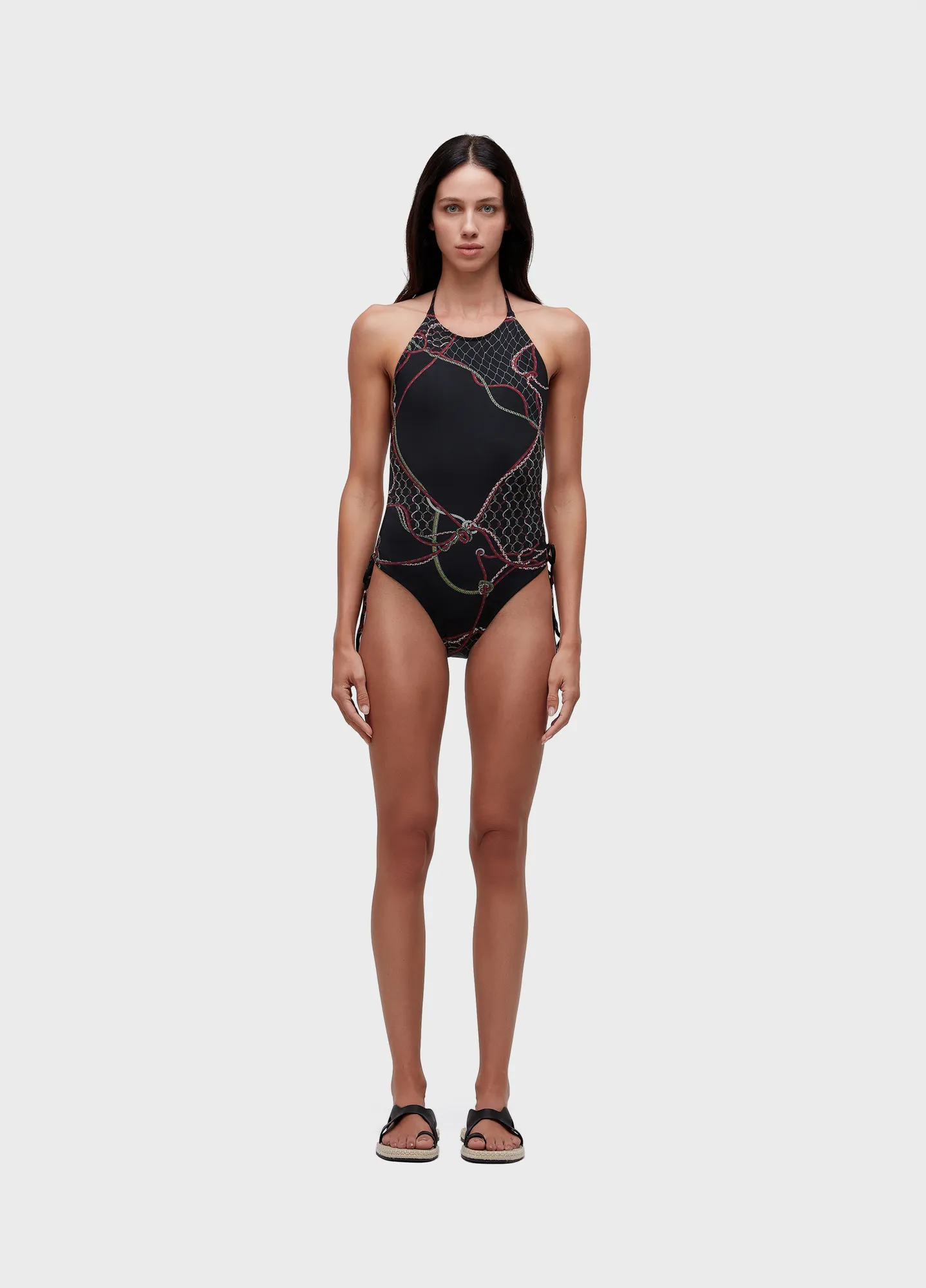 Knot Halter Swimsuit