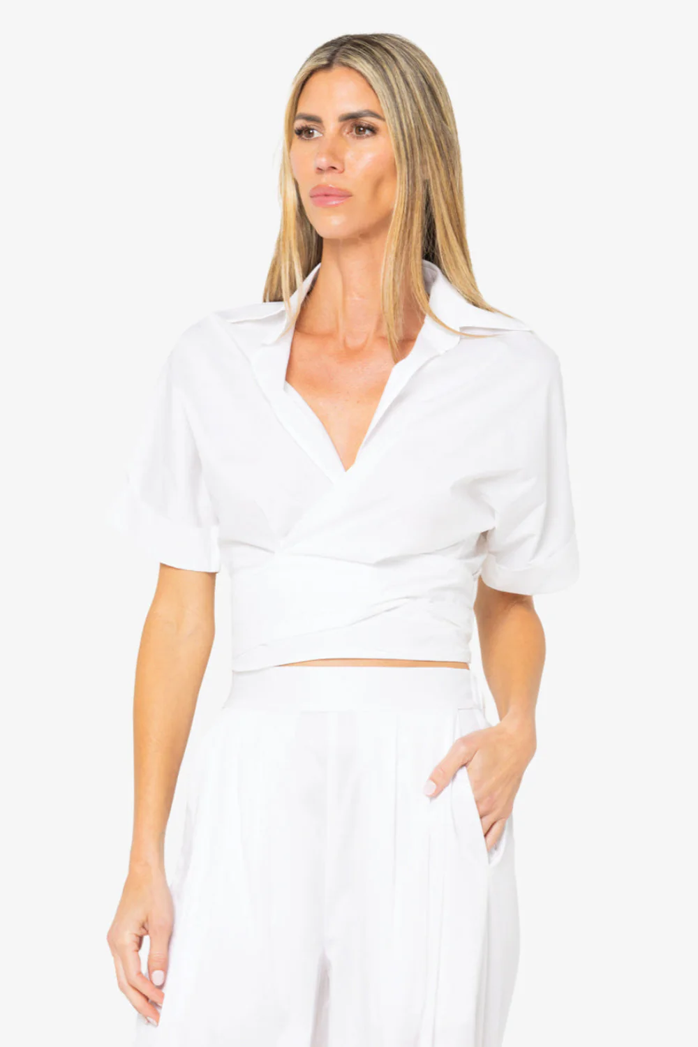 Kora White Sateen