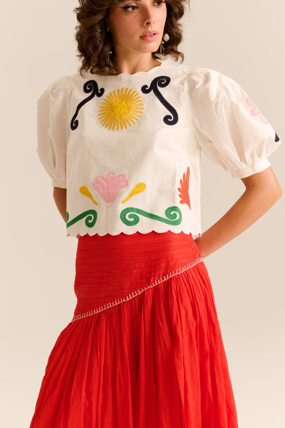 Lara Blouse Off White