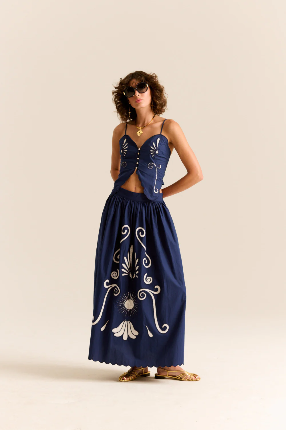 Larissa Skirt Poseidon