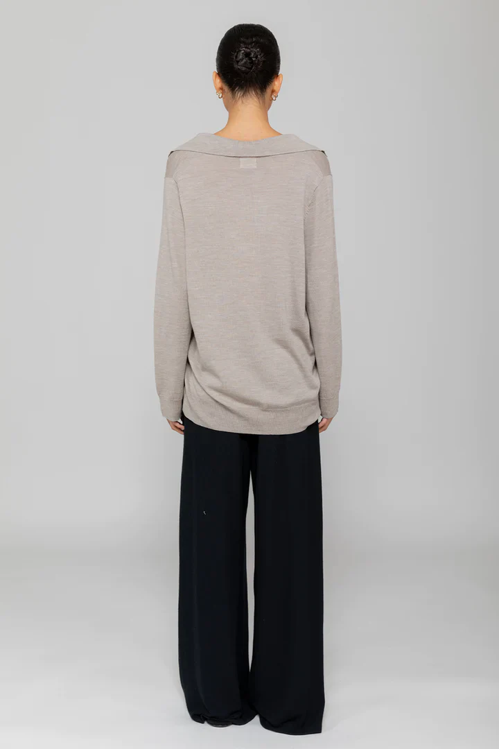 Lauren Pleated Pocket Pant Black - Image 3