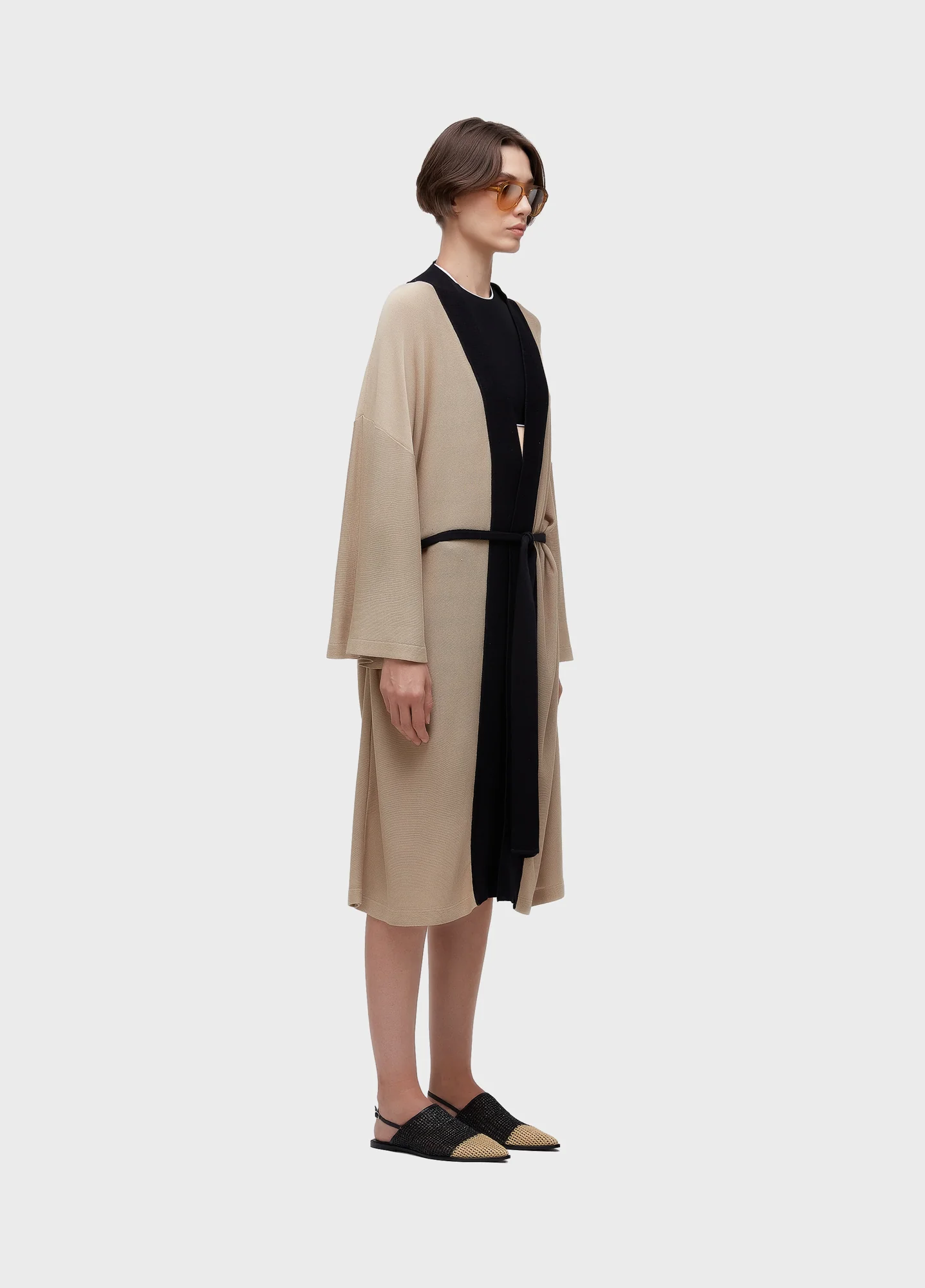 Longline Tricot maxi Kimono - Image 2