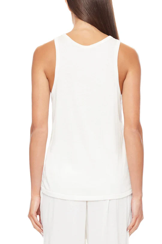 Loose Tank Ivory - Image 3