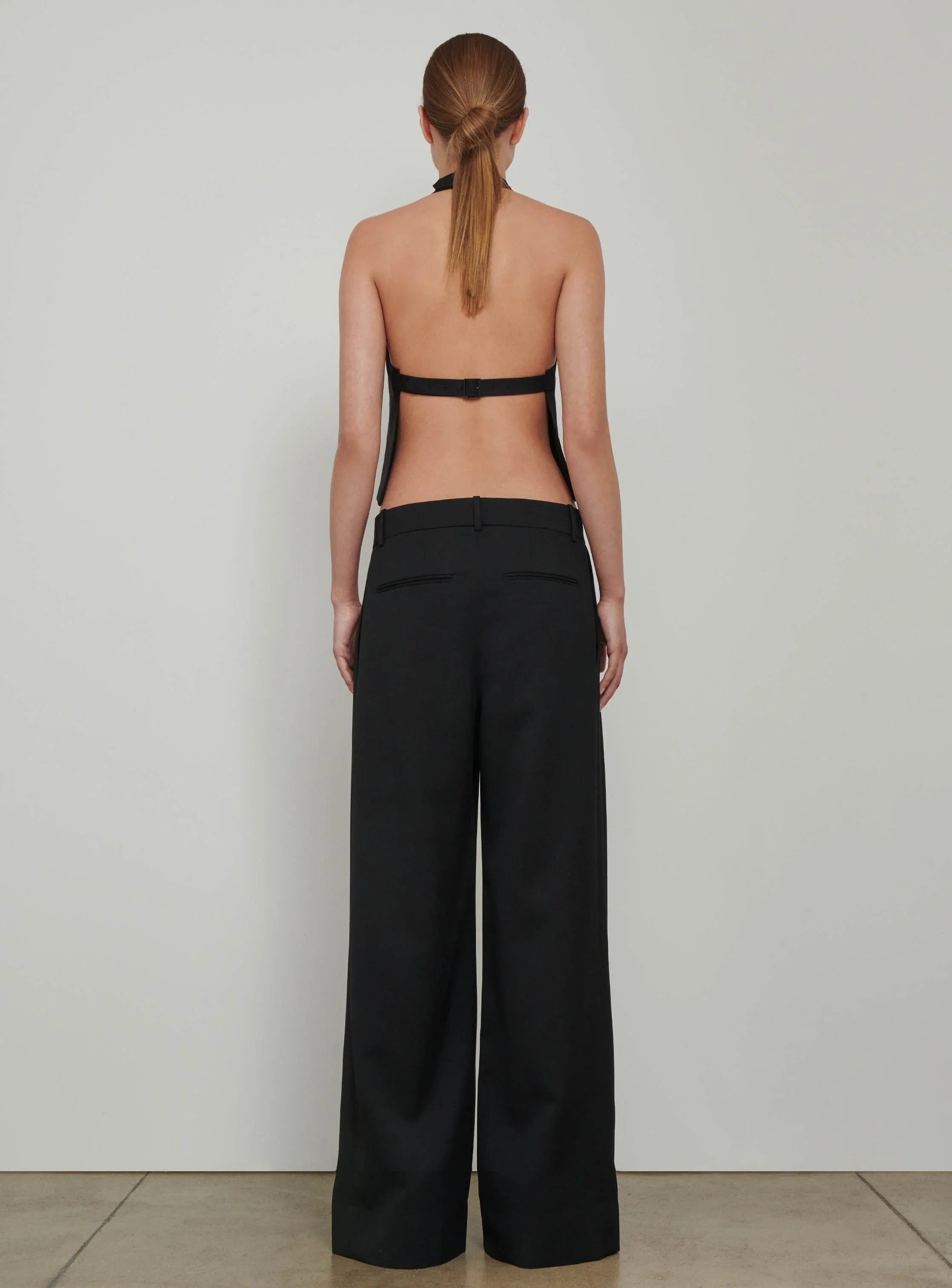 Low Rise Trouser Black - Image 3