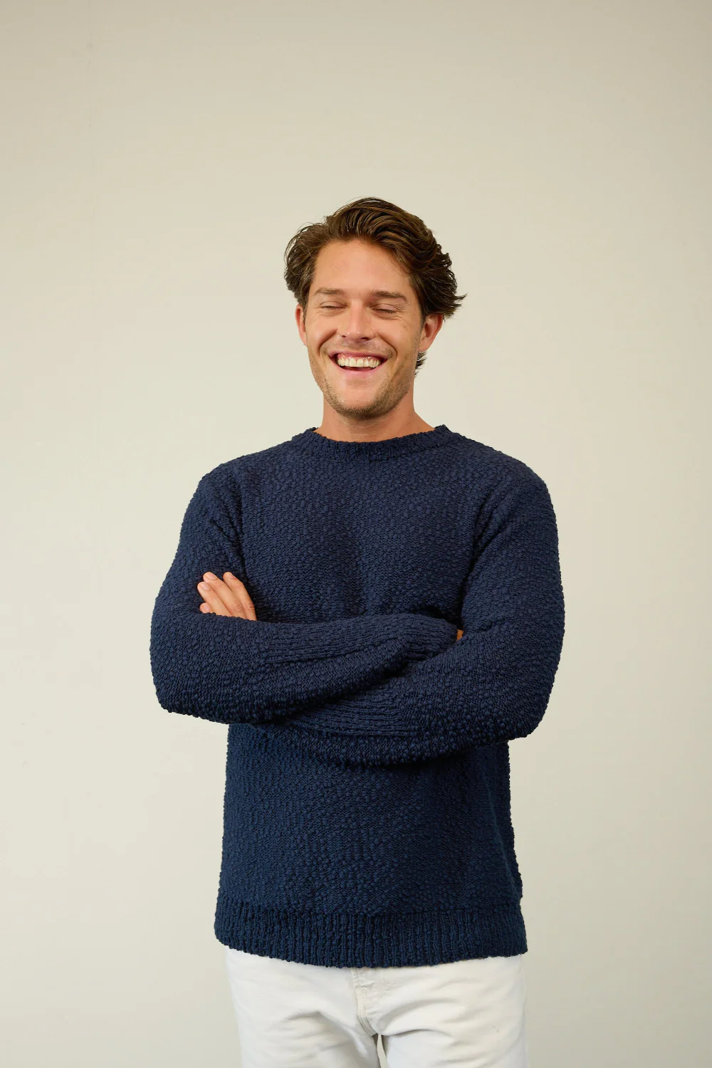 Madrid Pullover Navy (Final Sale)