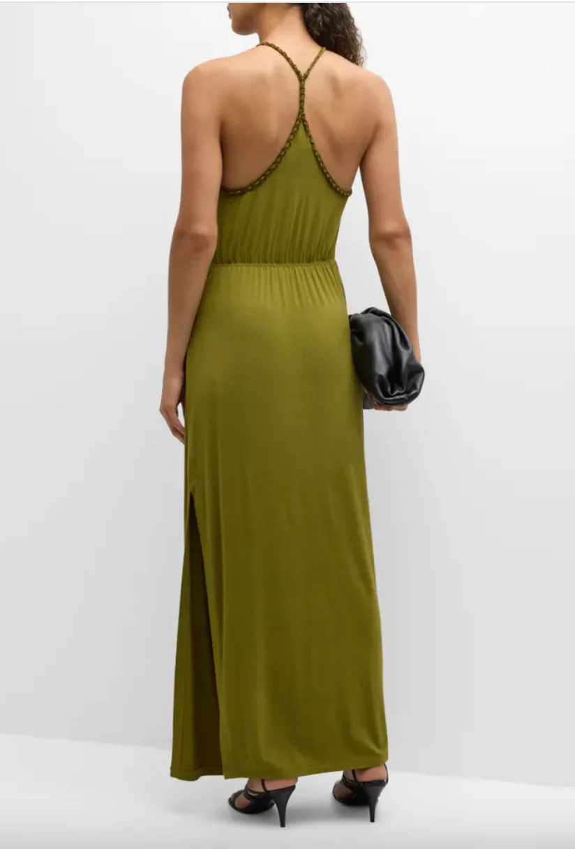 Manilla Dress Olive Green (Final Sale) - Image 3