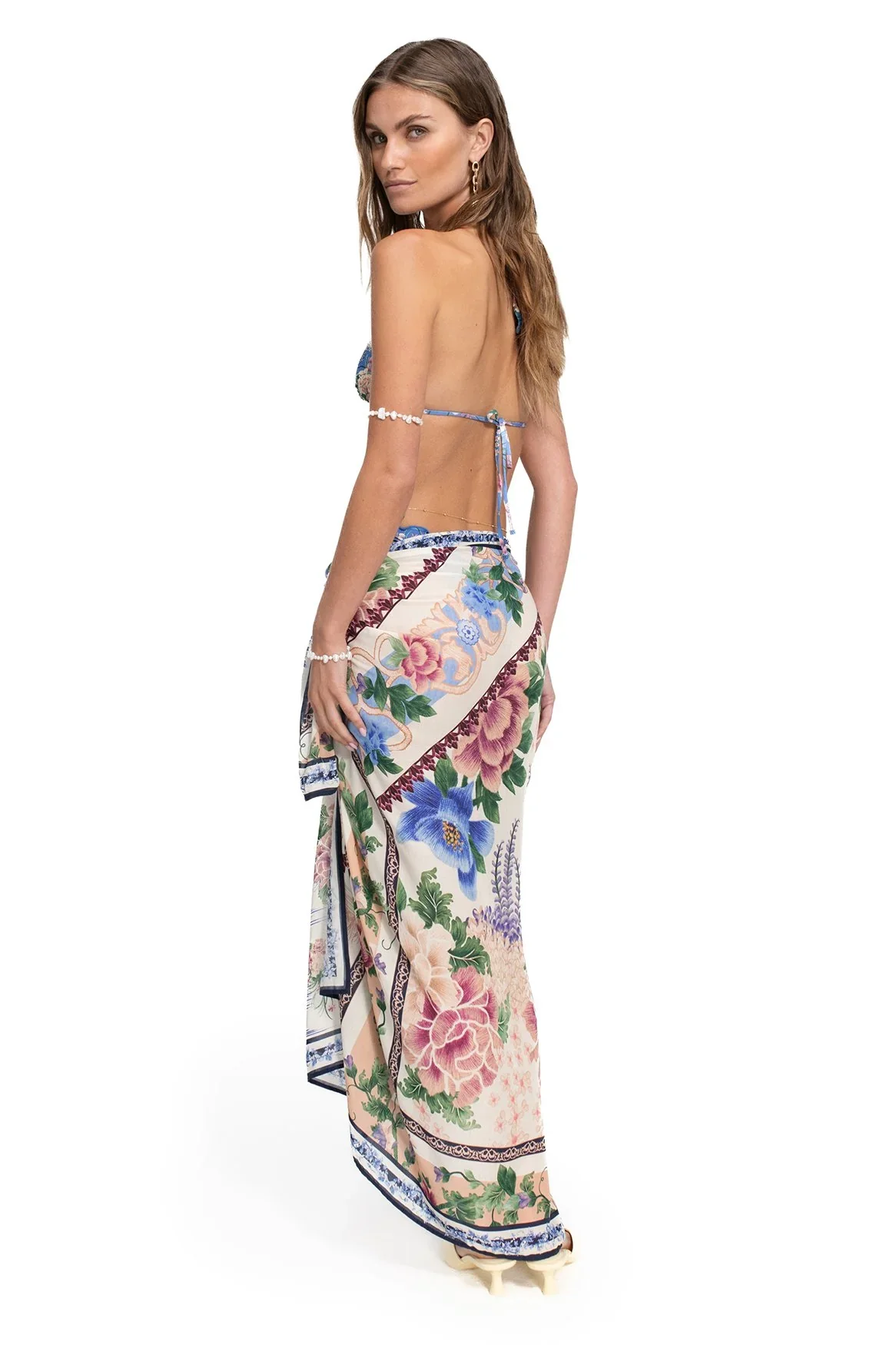 Marine Ivy Pareo Cover-Up - Image 4
