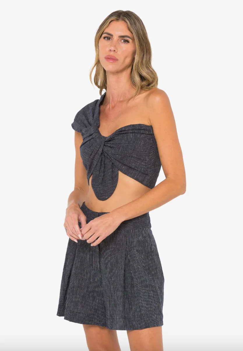 Marlow Short Midnight Stripe - Image 4
