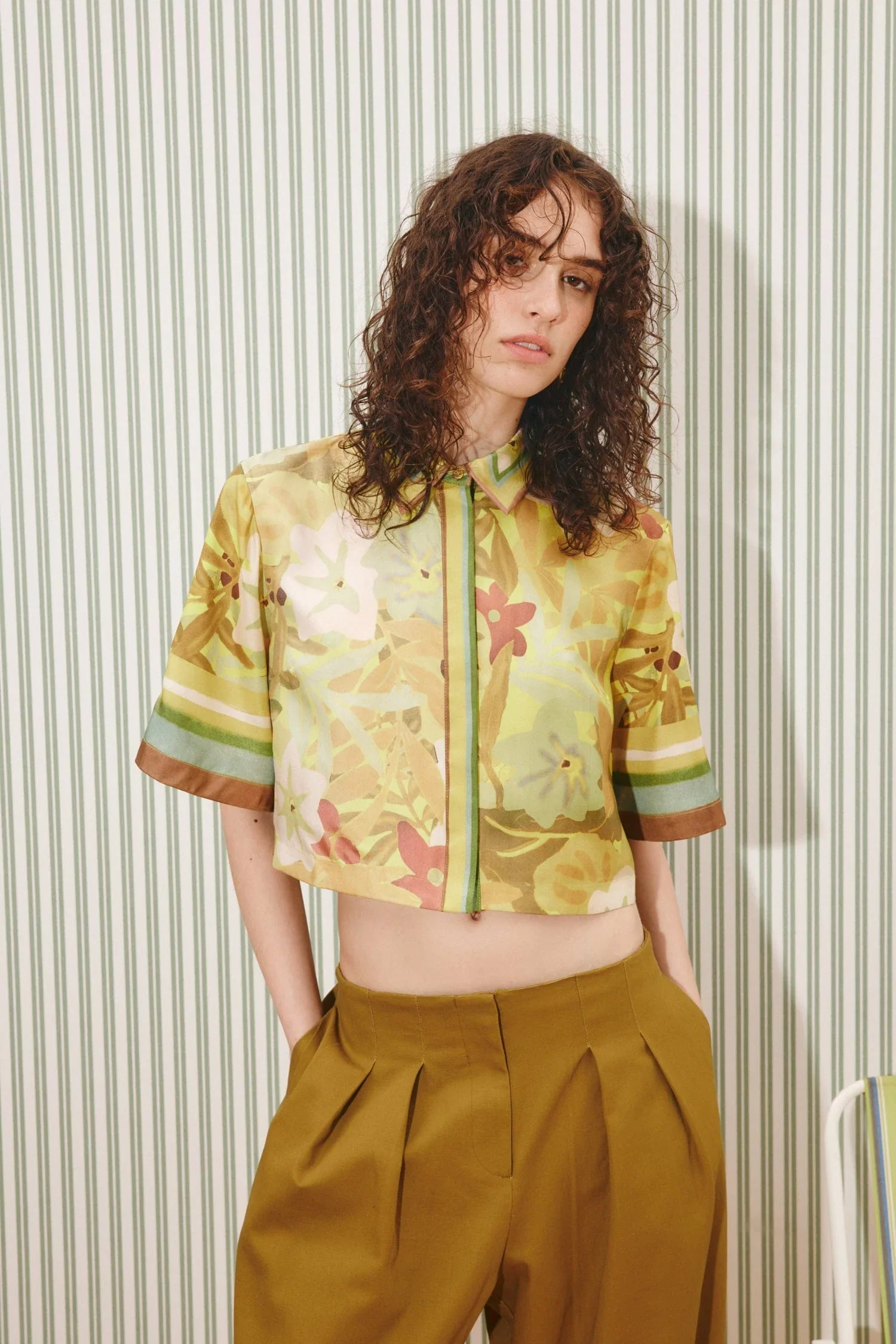 Maxi Cropped Shirt - Image 2
