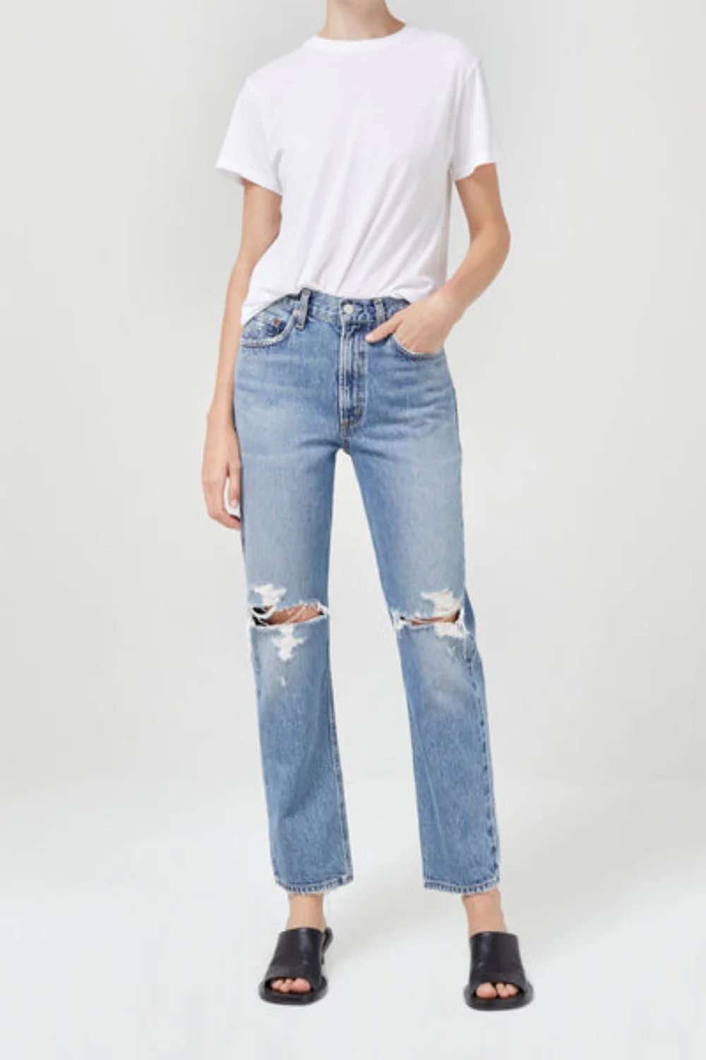 Mia Mid Rise Straight (Final Sale)
