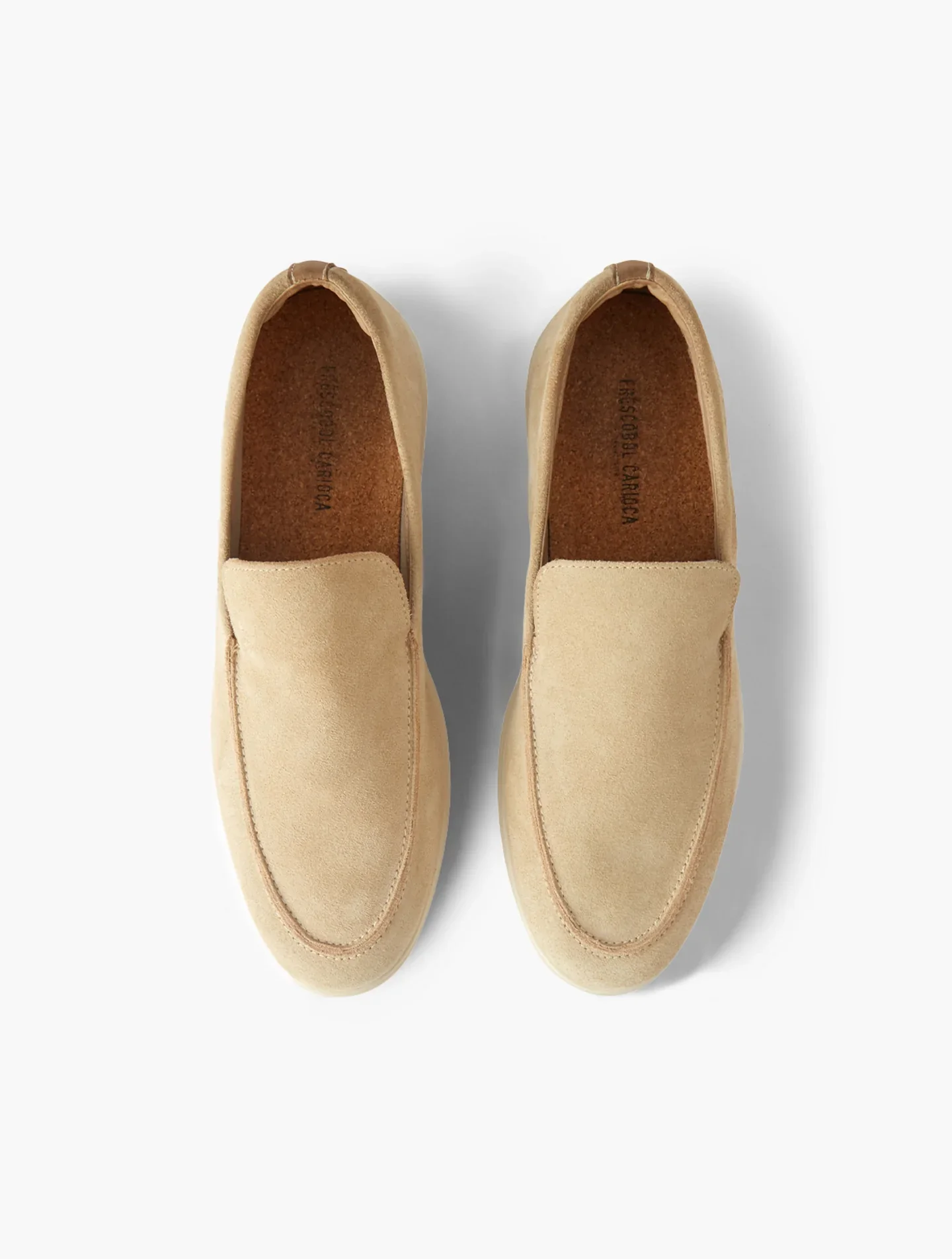 Miguel Suede Loafers Sand - Image 5