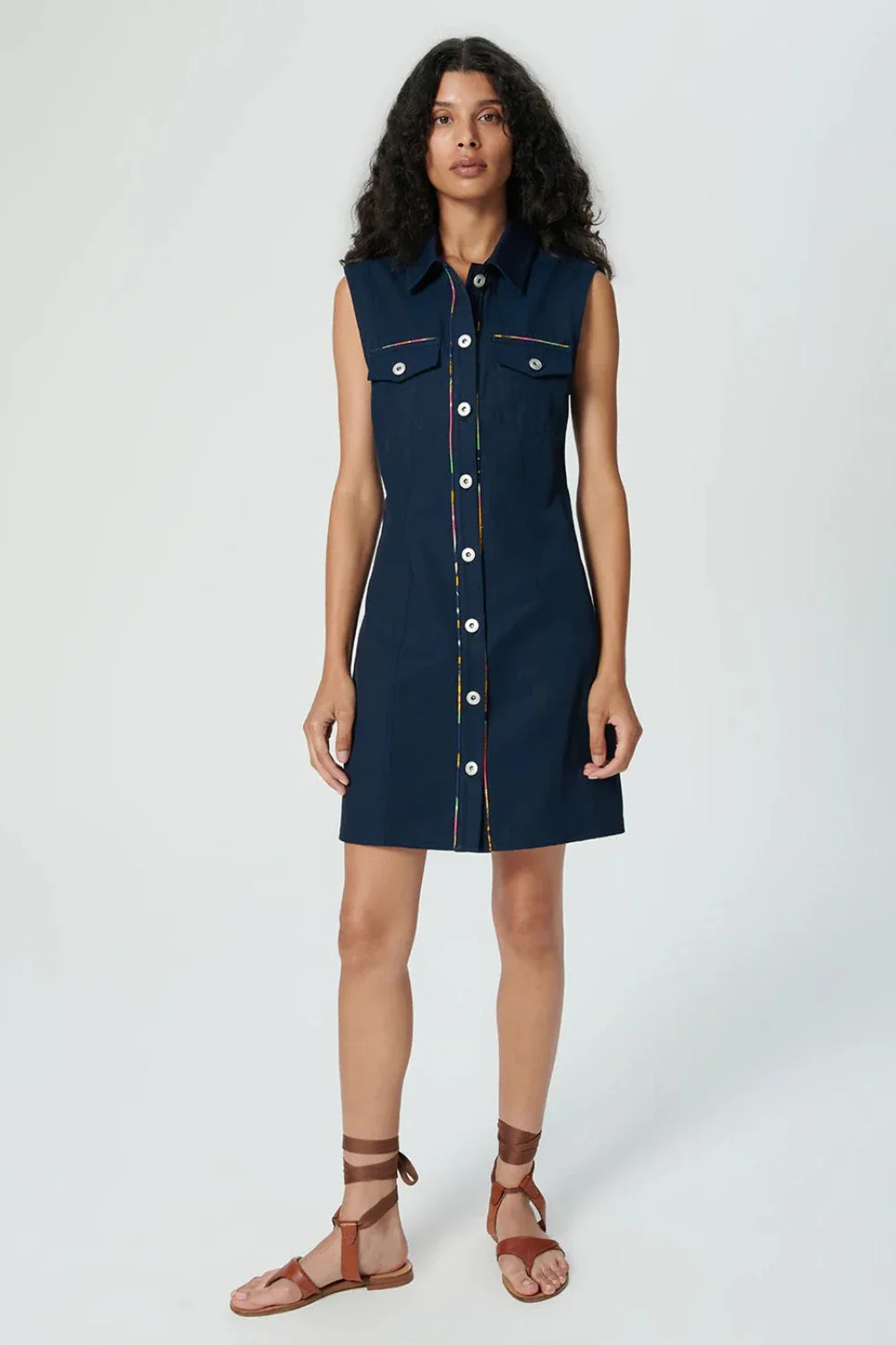 Mint Mini Dress Pachamama Deep Blue (Final Sale)