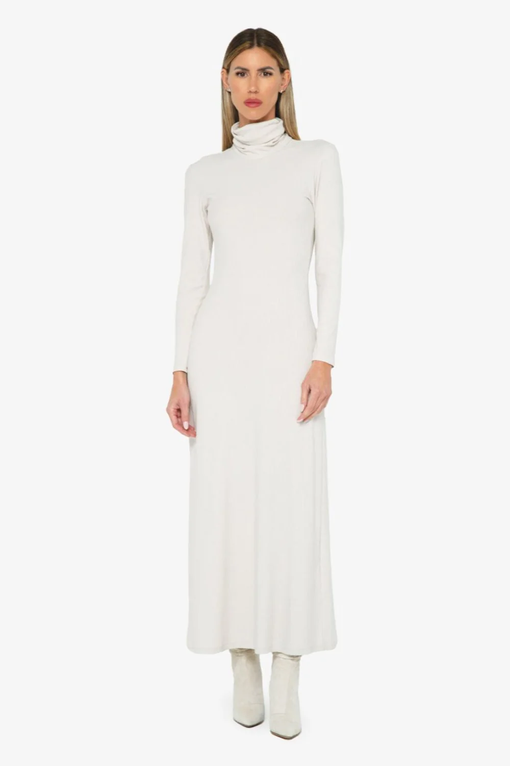 Miranda Dress Beige (Final Sale)