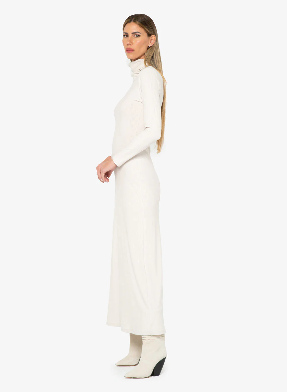 Miranda Dress Beige (Final Sale) - Image 2