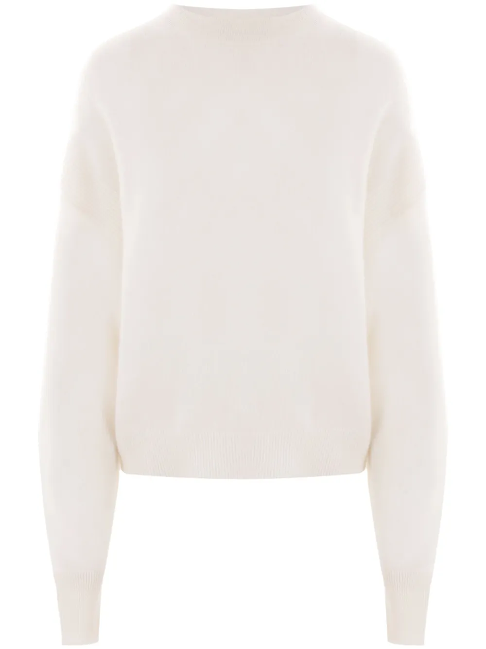 Modena Round Neck Sweater White