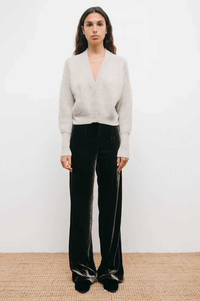 Monaco Cardigan Light Beige - Image 3