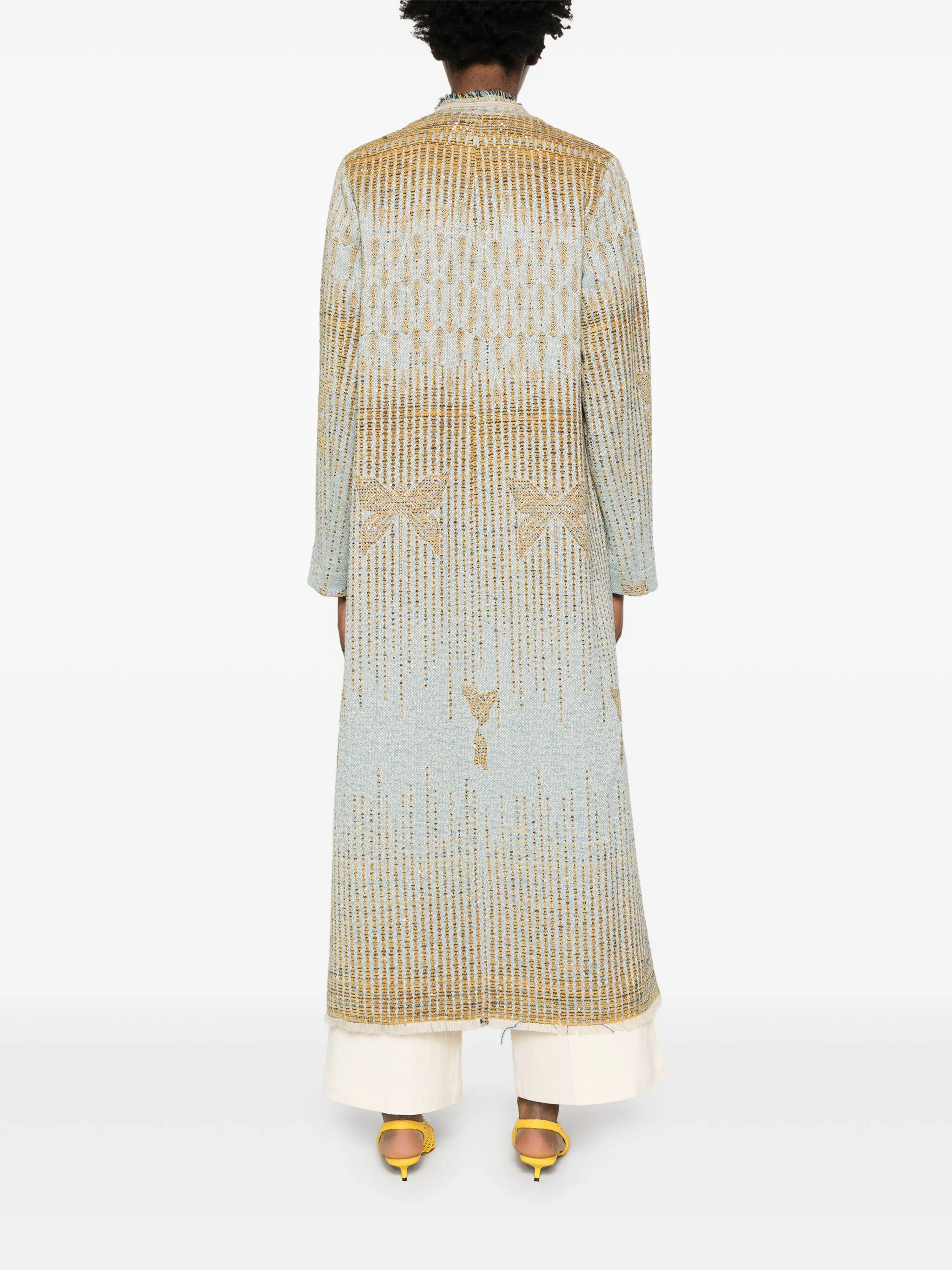 Jacquard Libelle Coat (Final Sale) - Image 3